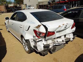 2007 LEXUS IS250 PREMIUM WHITE 2.5 AT RWD Z21456